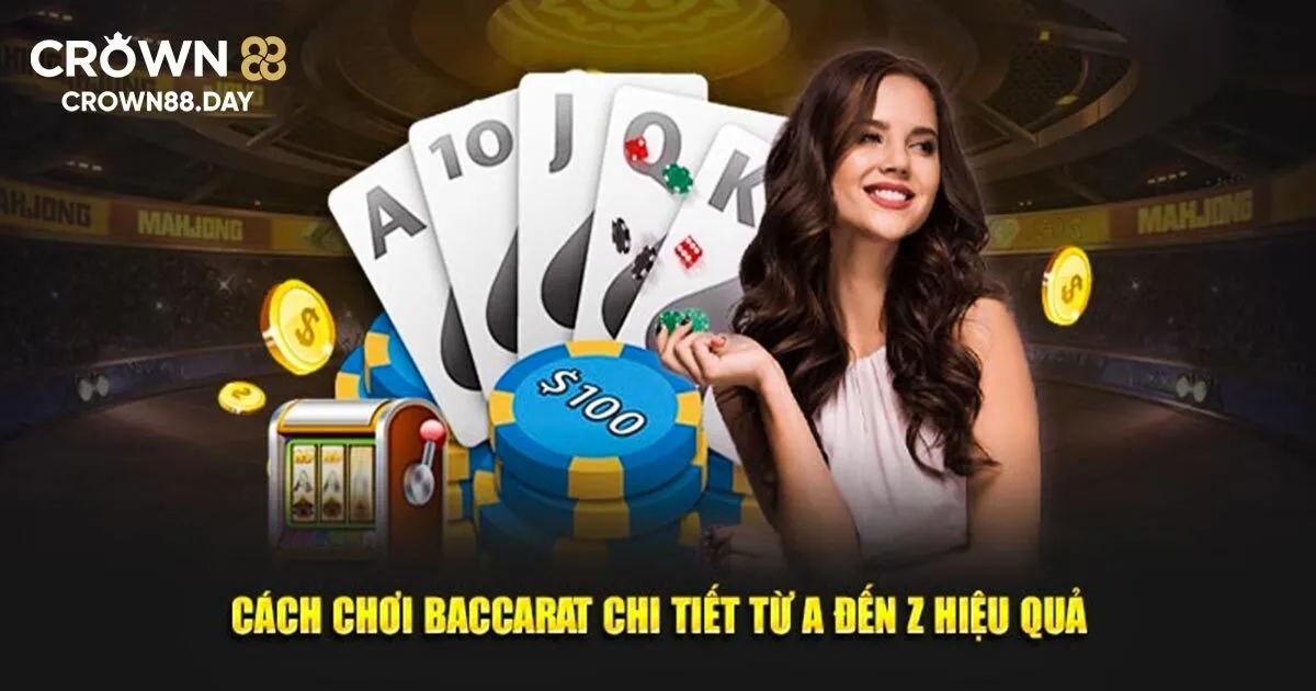 Chia sẻ cách chơi baccarat đơn giản cho newbie