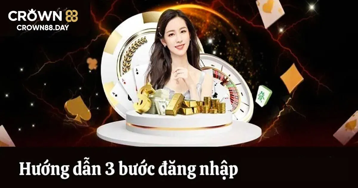 3 bước đăng nhập Crown88 cực nhanh cho thành viên mới