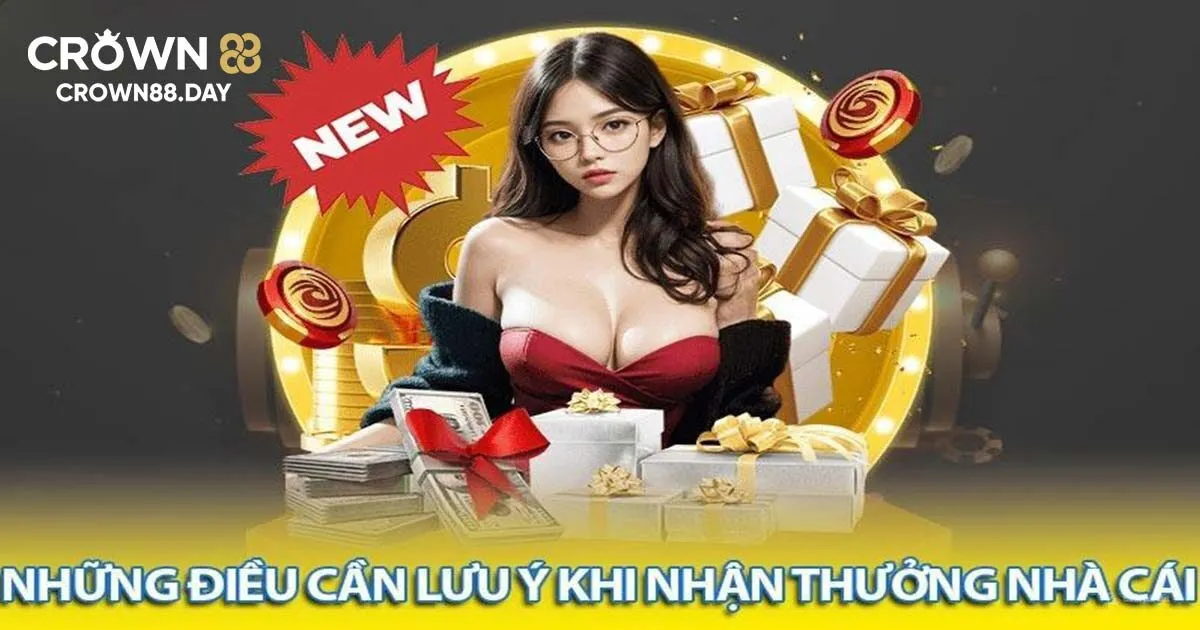 Lưu ý gì khi nhận khuyến mãi Crown88?