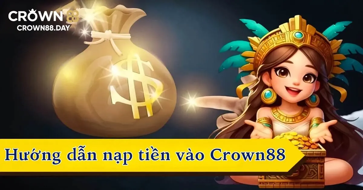 Quy trình nạp tiền Crown88 chi tiết cho người mới